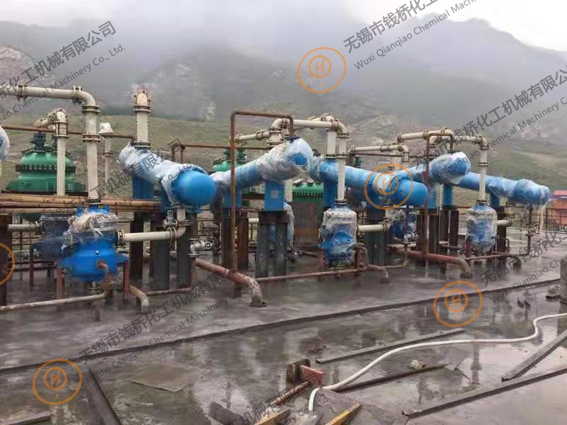 廢酸回收系統(tǒng)使用的碳化硅換熱器2 廢酸回收系統(tǒng)使用的碳化硅換熱器2